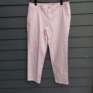 Liz Claiborne PINK Chino Style Pants Size 10